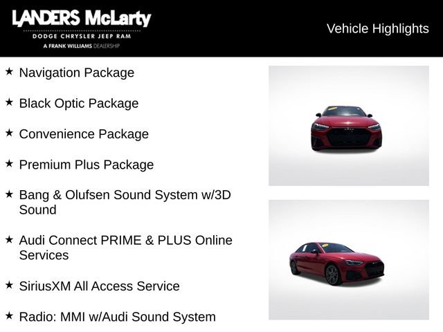 Used 2021 Audi S4 Premium Plus w/ Premium Plus Package AWD/4WD image 5