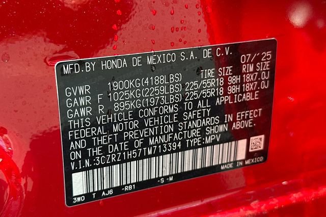 Certified 2026 Honda HR-V Sport image 31