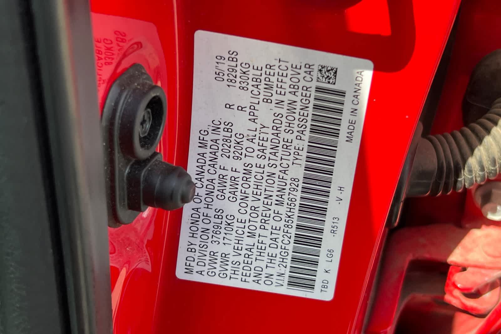 Used 2019 Honda Civic Sport image 31