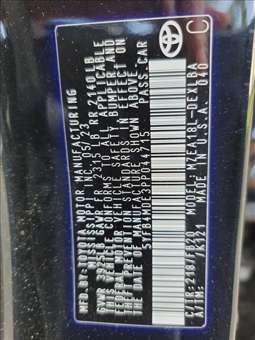Used 2023 Toyota Corolla LE FWD image 21