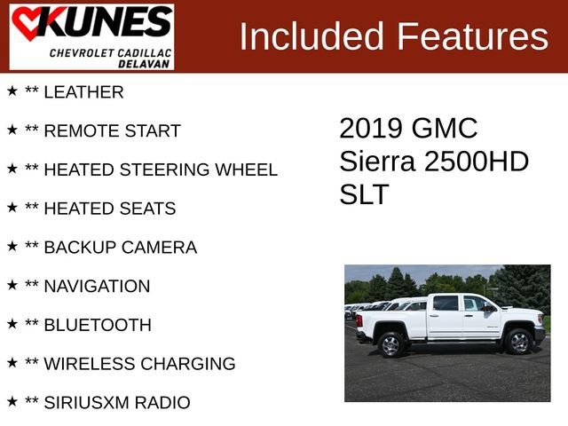 Used 2019 GMC Sierra 2500 SLT AWD/4WD image 3