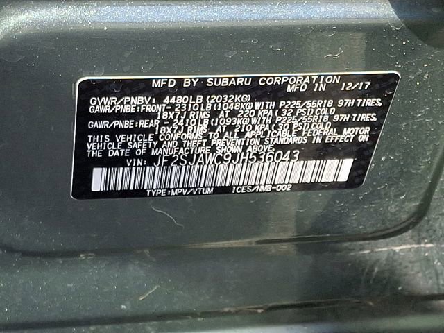 Used 2018 Subaru Forester 2.5i Touring w/ Popular Package #3B image 30