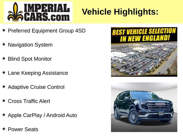 Certified 2025 GMC Acadia Elevation AWD/4WD image 3
