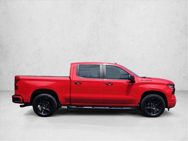 Certified 2025 Chevrolet Silverado 1500 Custom w/ Turbomax Blackout Package RWD image 9