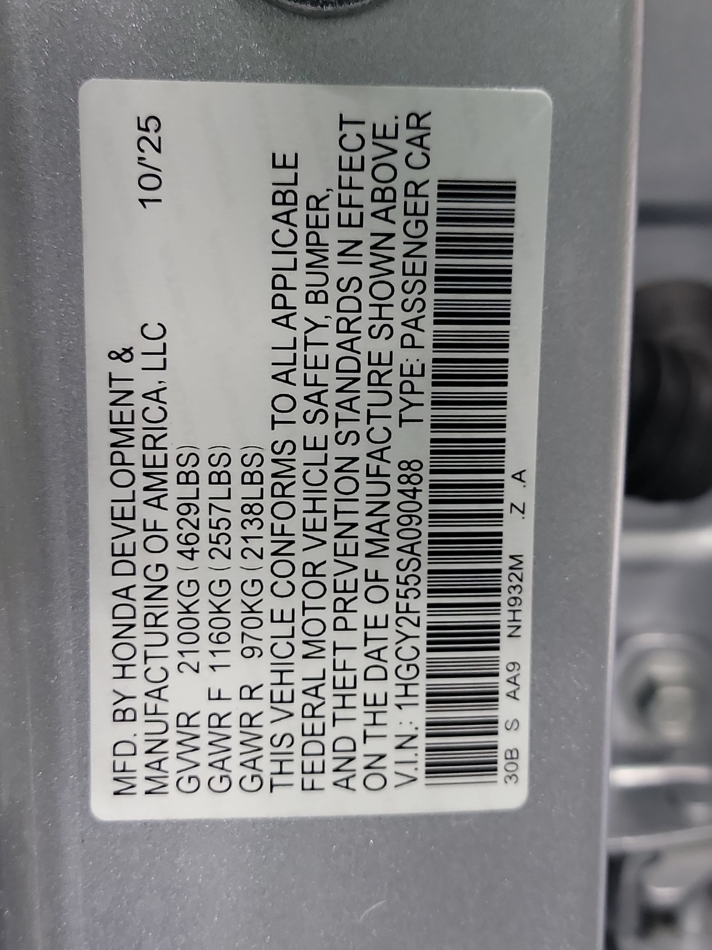 Used 2025 Honda Accord Sport image 33