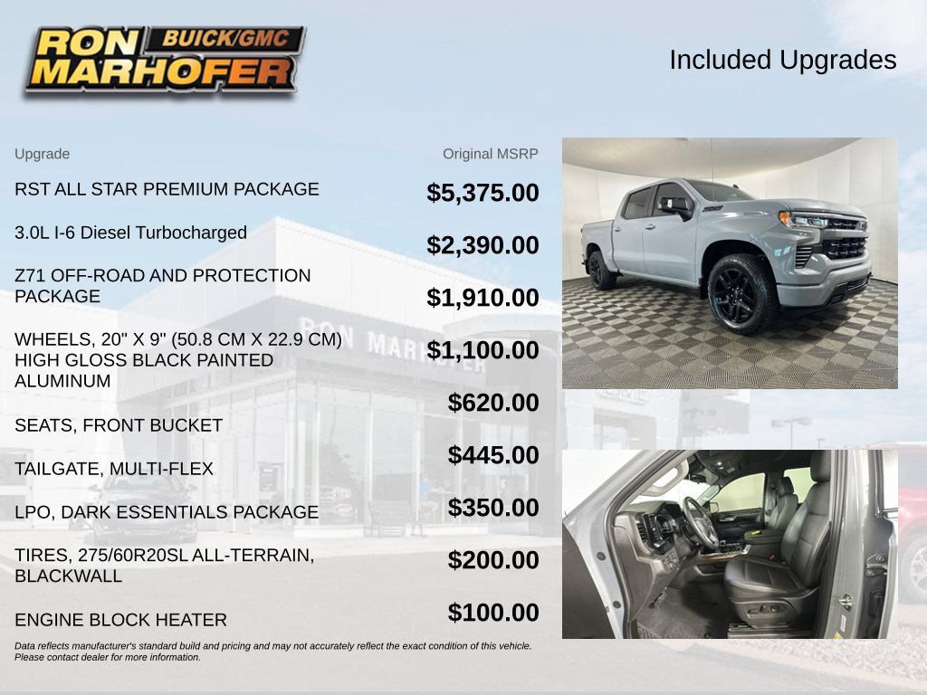 Used 2024 Chevrolet Silverado 1500 RST w/ RST All Star Premium Package AWD/4WD image 6