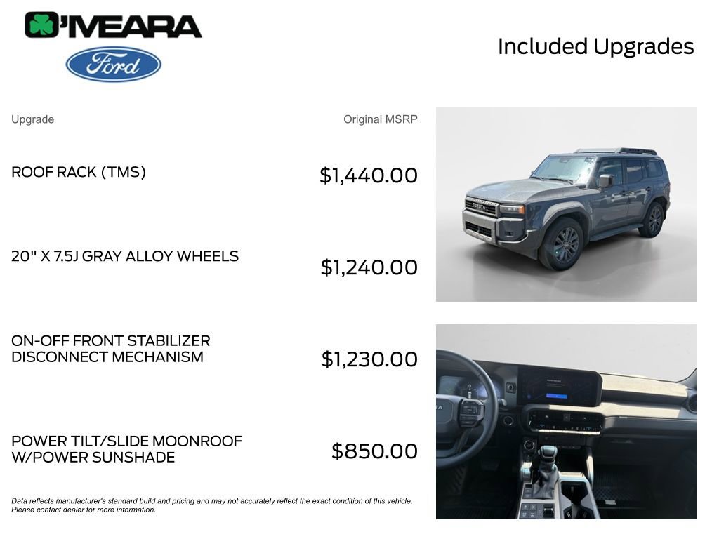 Used 2026 Toyota Land Cruiser AWD/4WD image 4
