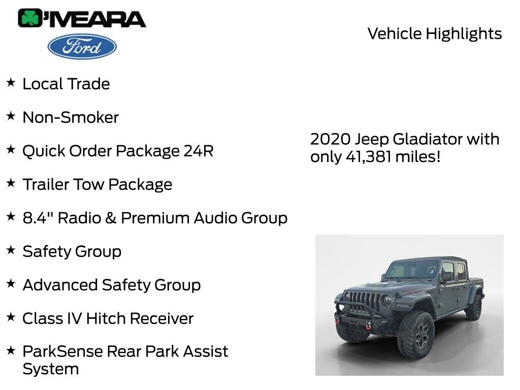 Used 2020 Jeep Gladiator Rubicon image 8