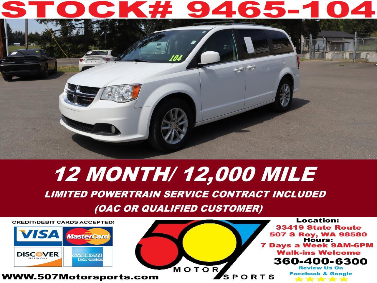Used 2019 Dodge Grand Caravan SXT FWD image 2