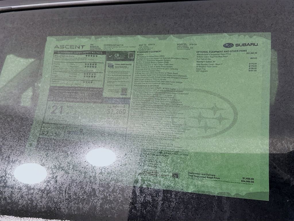 New 2026 Subaru Ascent Bronze Edition image 12