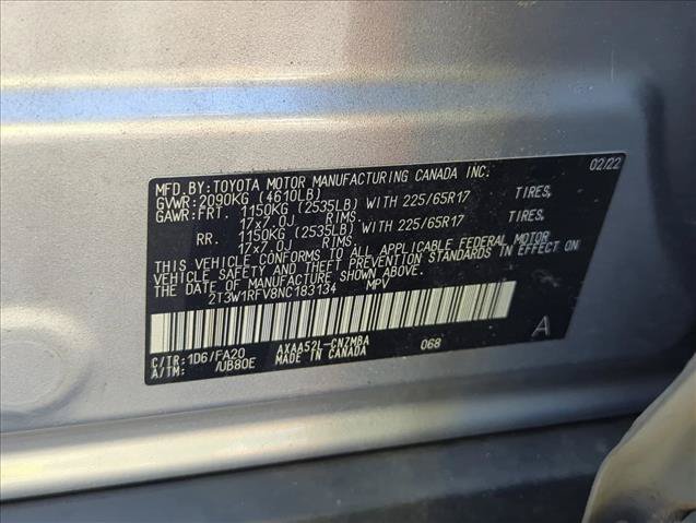 Used 2022 Toyota RAV4 XLE w/ Convenience Package FWD image 30