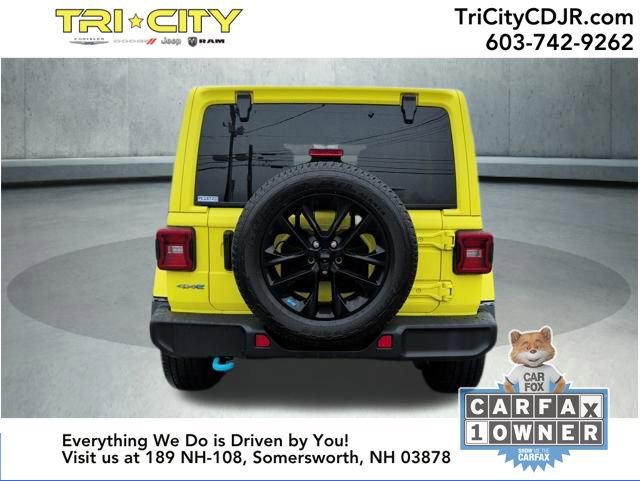 Used 2023 Jeep Wrangler Sahara 4xe w/ Cold Weather Group image 4