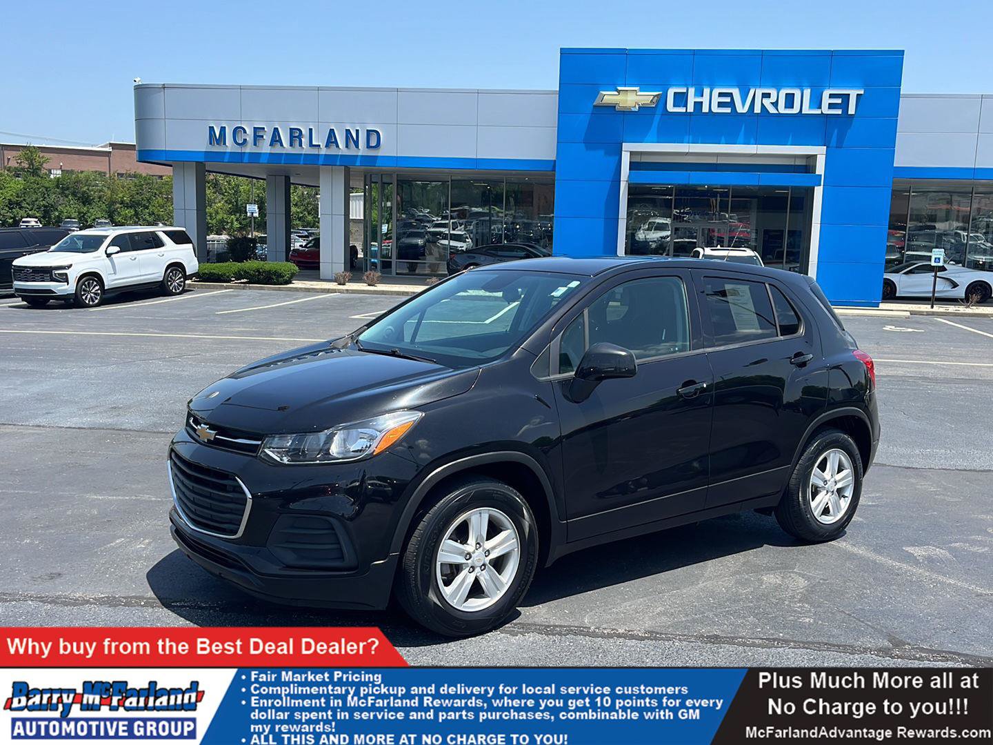 Used 2021 Chevrolet Trax LS w/ Tint and Cruise Package FWD image 1