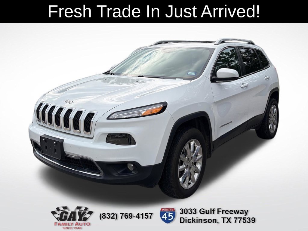 Used 2016 Jeep Cherokee Limited w/ Luxury Group AWD/4WD image 3