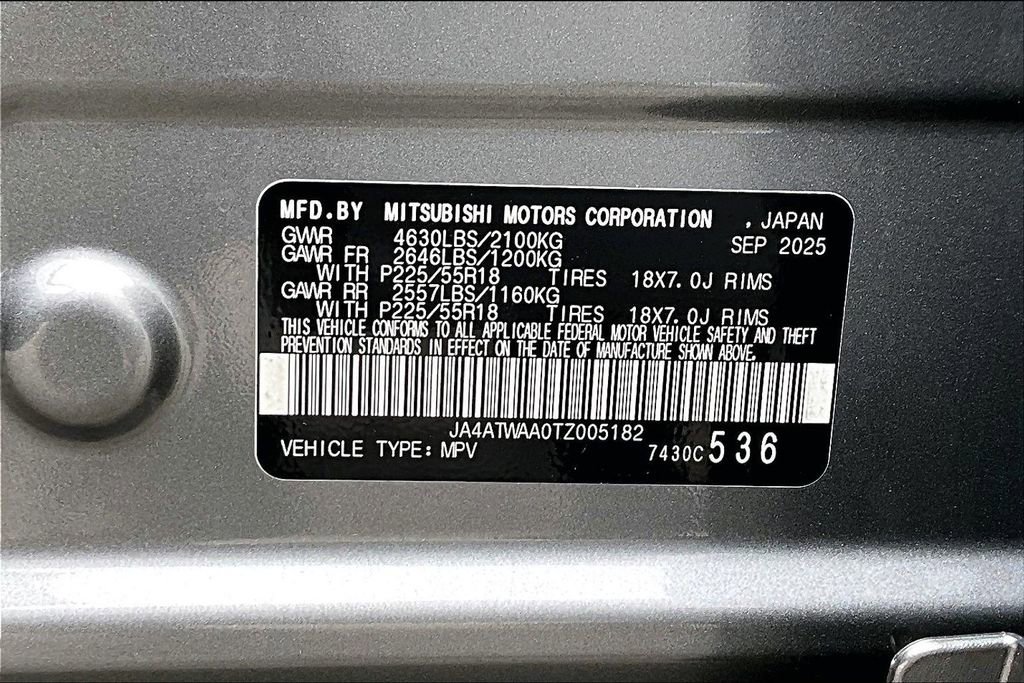 New 2026 Mitsubishi Eclipse Cross SEL image 8