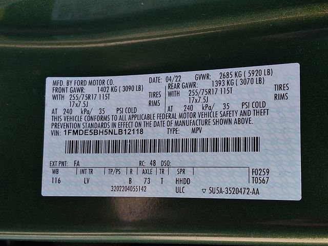 Used 2022 Ford Bronco Big Bend image 27