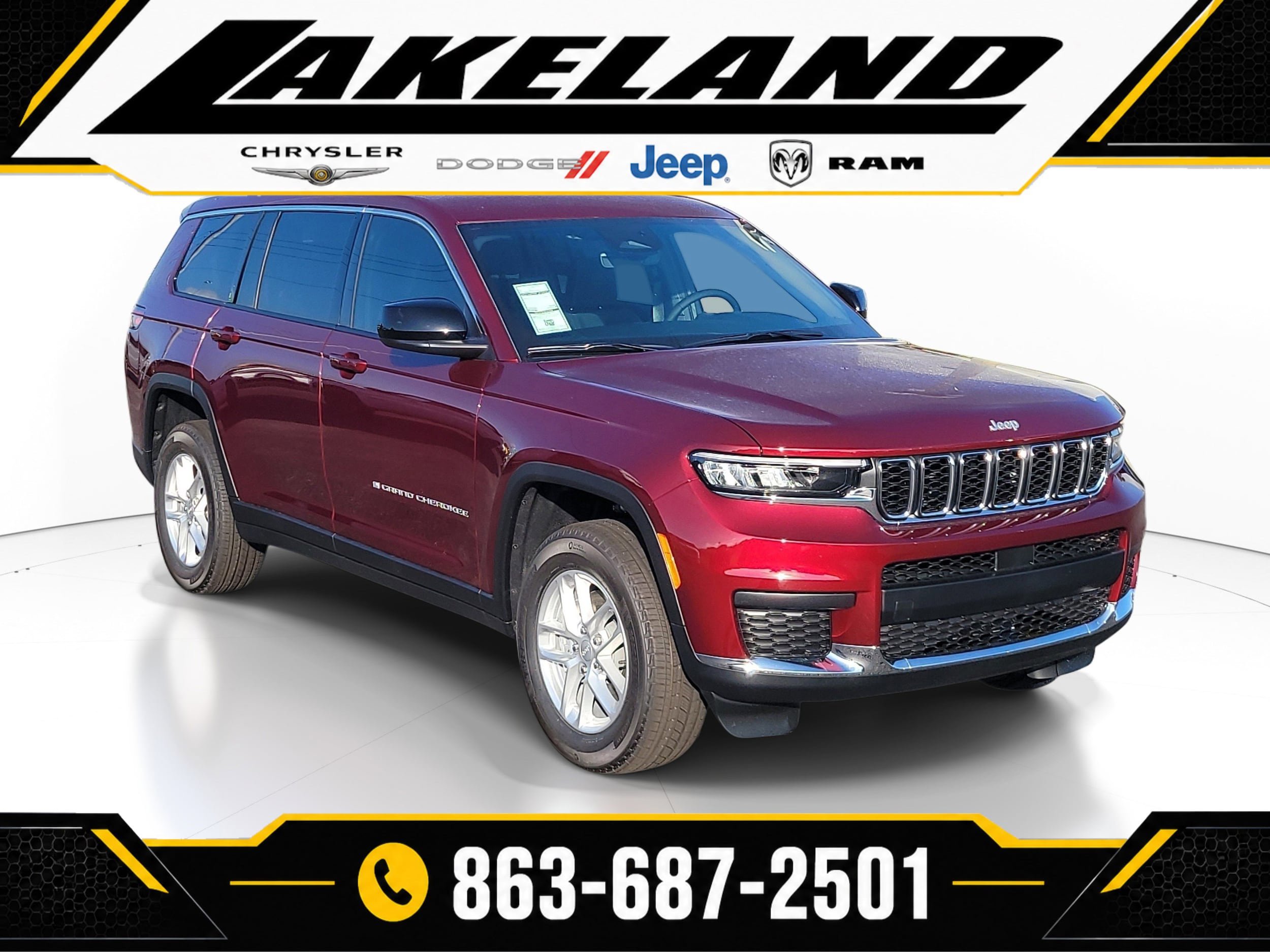 New 2026 Jeep Grand Cherokee L Laredo RWD video 1