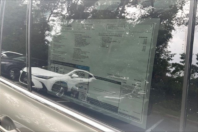 New 2026 Lexus LX 600 4WD w/ Accessory Package (2T) image 14