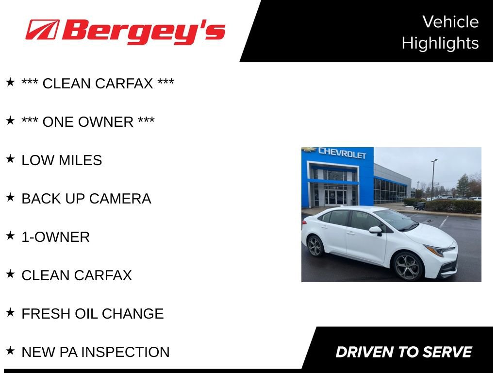 Used 2021 Toyota Corolla SE w/ Carpet Mat Package (TMS) image 4