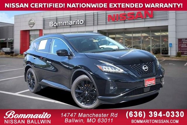 Certified 2024 Nissan Murano SV w/ SV Midnight Edition Package AWD/4WD image 1
