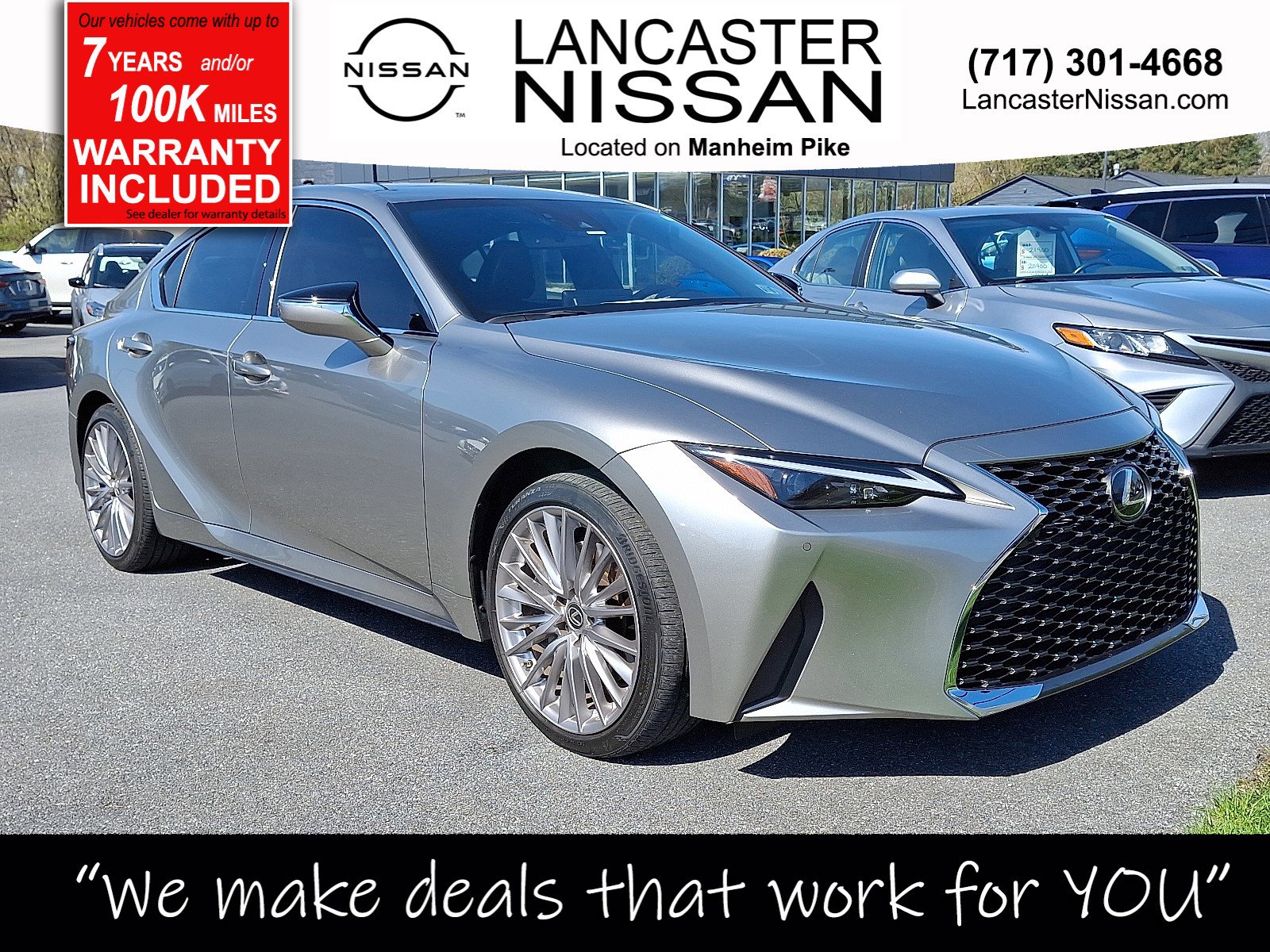 Used 2022 Lexus IS 300 AWD w/ Premium Package