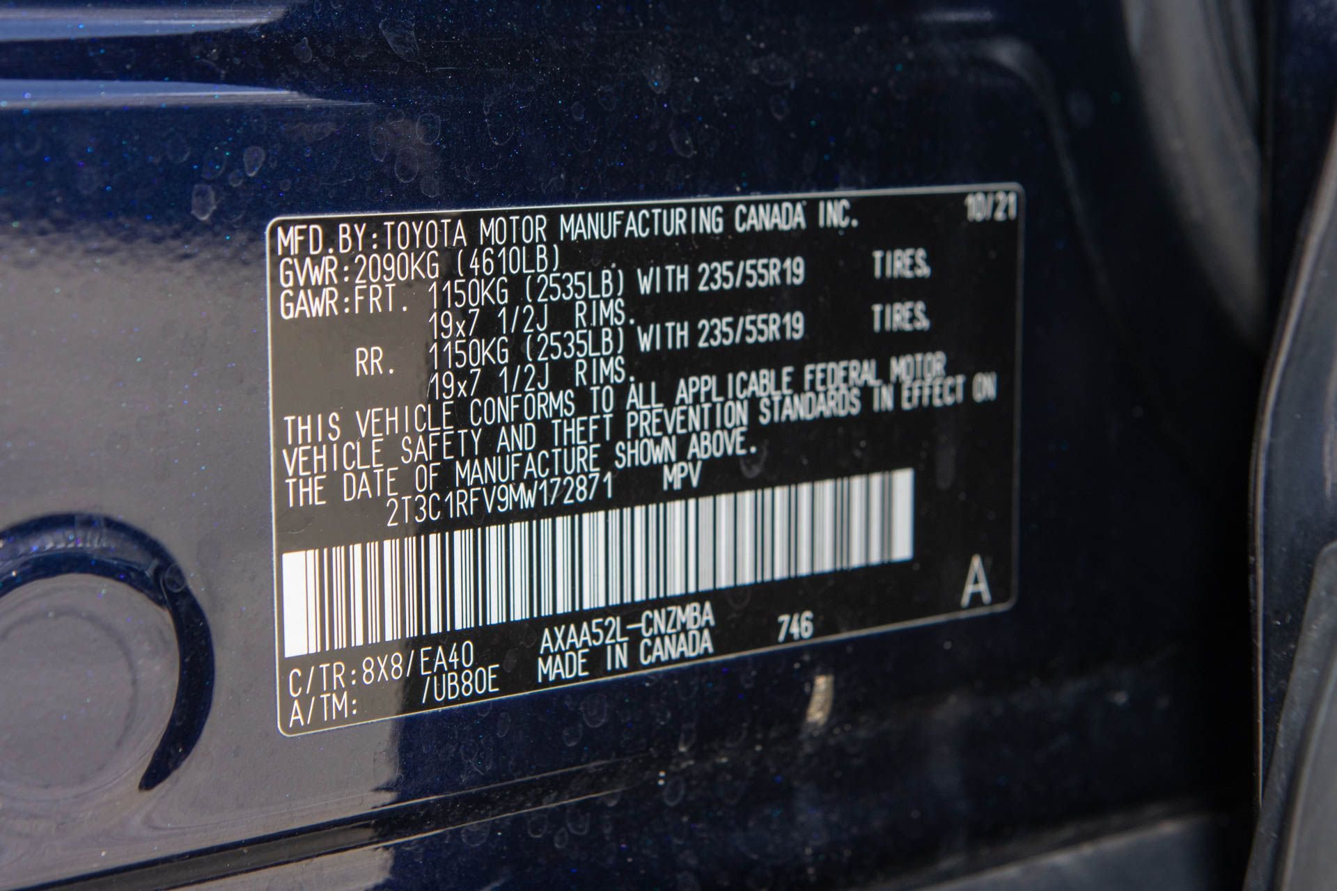 Used 2021 Toyota RAV4 XLE Premium image 35