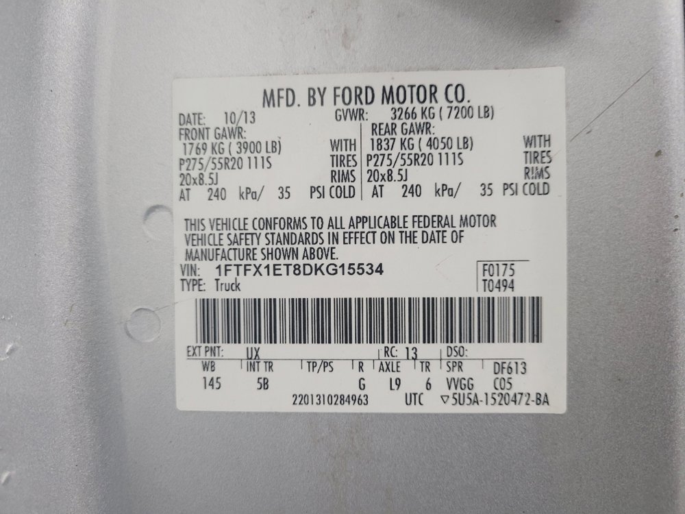 Used 2013 Ford F150 FX4 w/ Luxury Equipment Group image 33