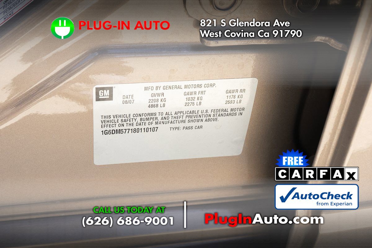 Used 2008 Cadillac CTS 3.6 w/ Luxury Level Two Package RWD image 8