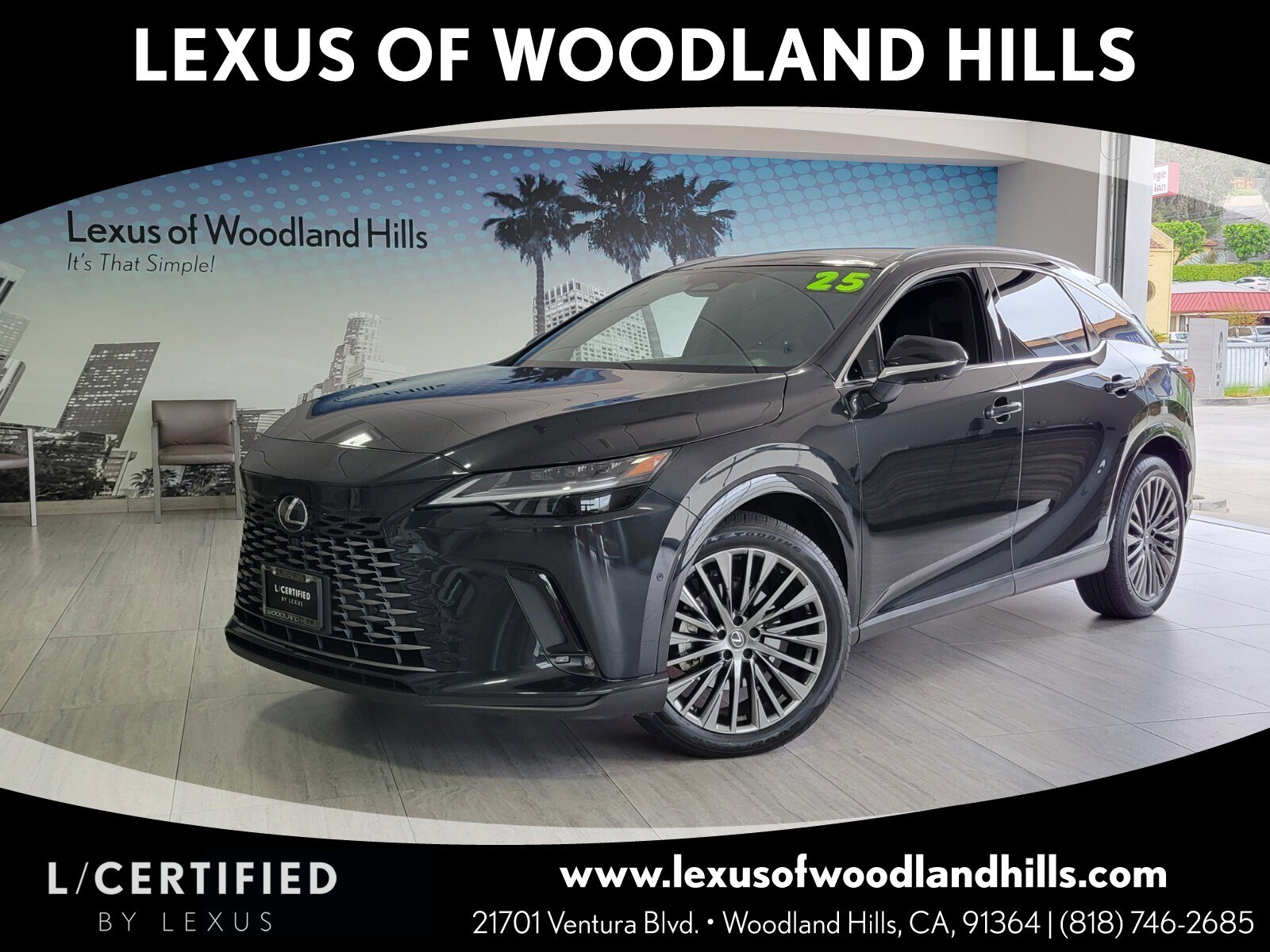 Certified 2025 Lexus RX 450h AWD w/ Convenience Package image 1