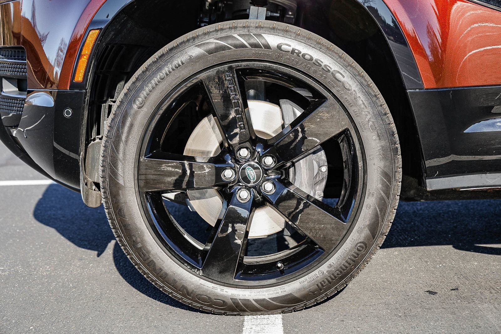 Used 2025 Land Rover Defender 110 Sedona Red Edition image 9