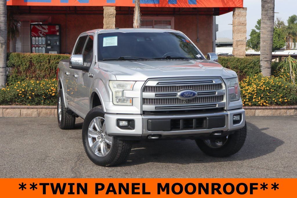Used 2016 Ford F150 Platinum w/ Equipment Group 701A Luxury AWD/4WD image 2