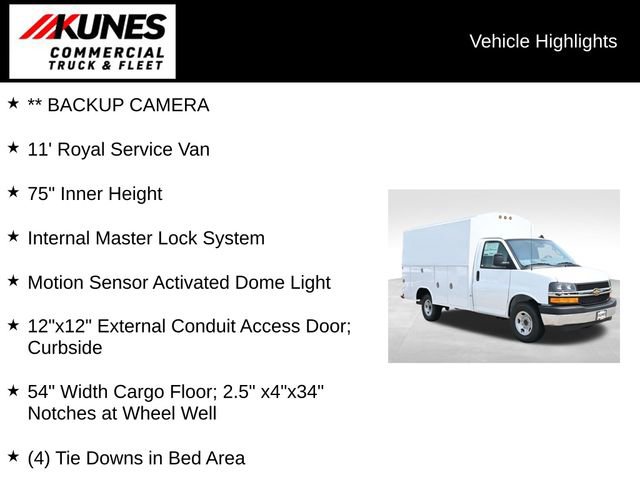 New 2025 Chevrolet Express 3500 w/ Power Convenience Package image 3