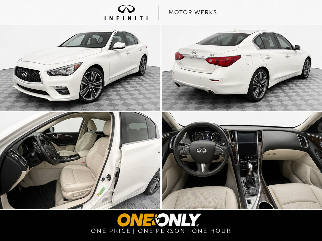 Used 2014 INFINITI Q50 AWD w/ Deluxe Touring Package