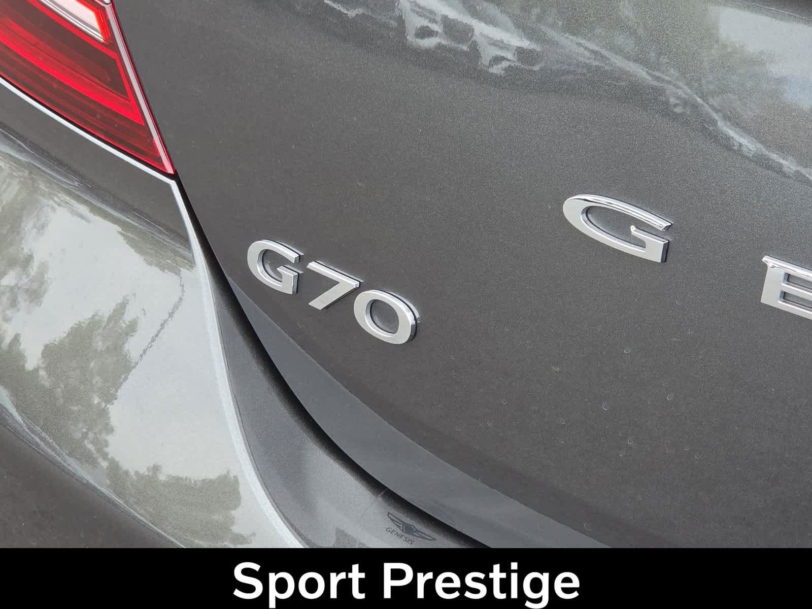 Certified 2023 Genesis G70 2.0T w/ Sport Prestige Package RWD image 11