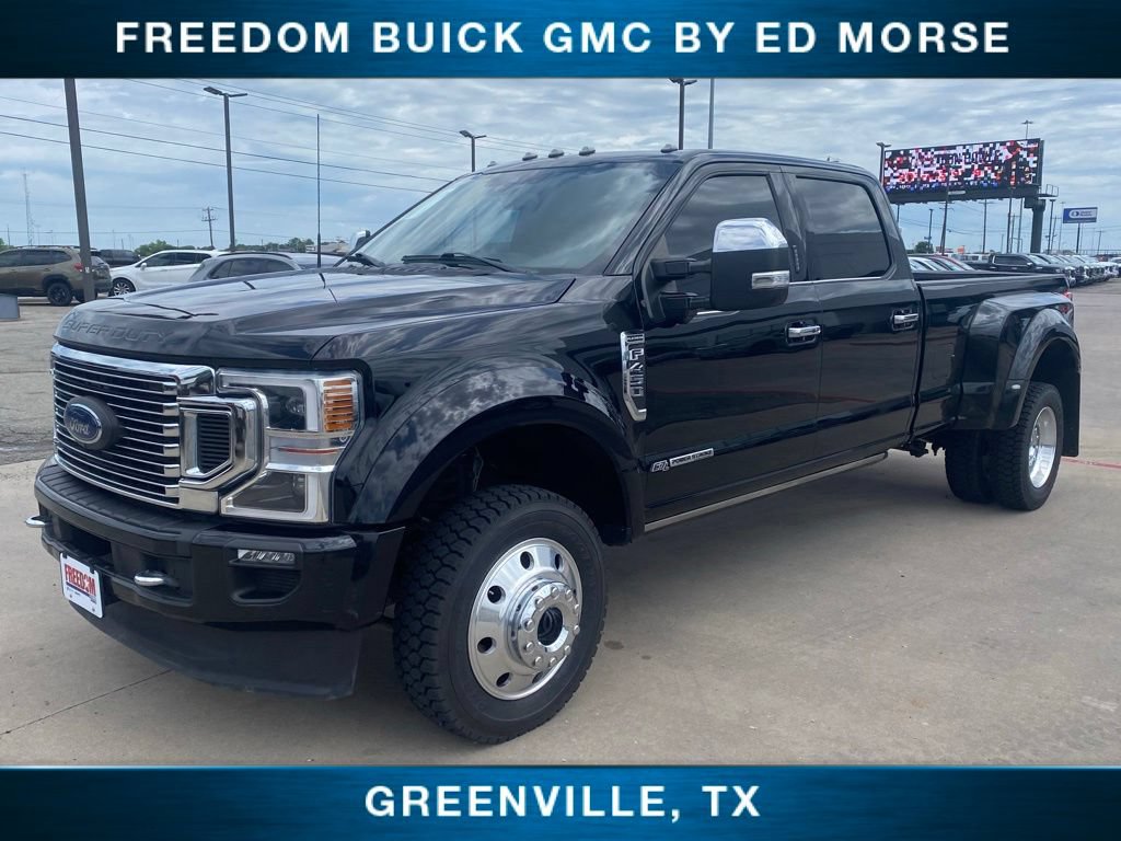 Used 2022 Ford F450 Platinum w/ FX4 Off-Road Package AWD/4WD video 1