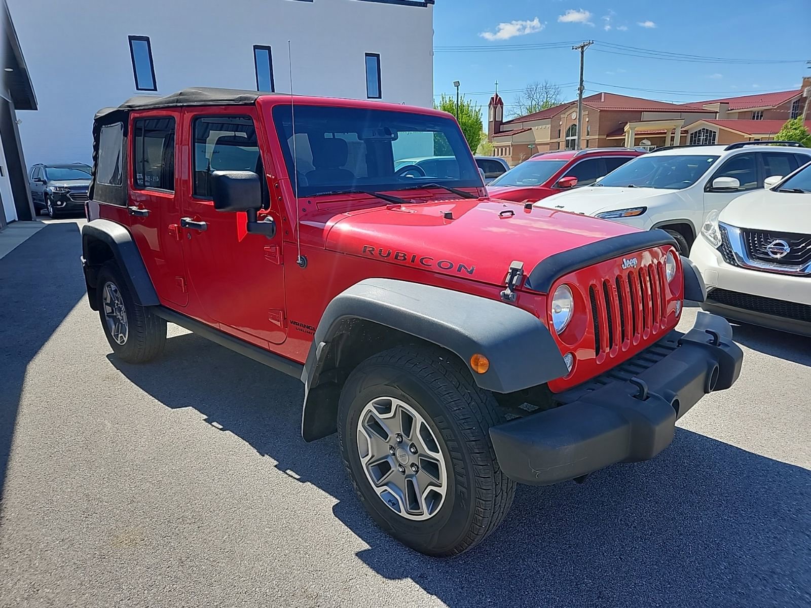 Used 2014 Jeep Wrangler Unlimited Rubicon w/ Connectivity Group AWD/4WD image 8
