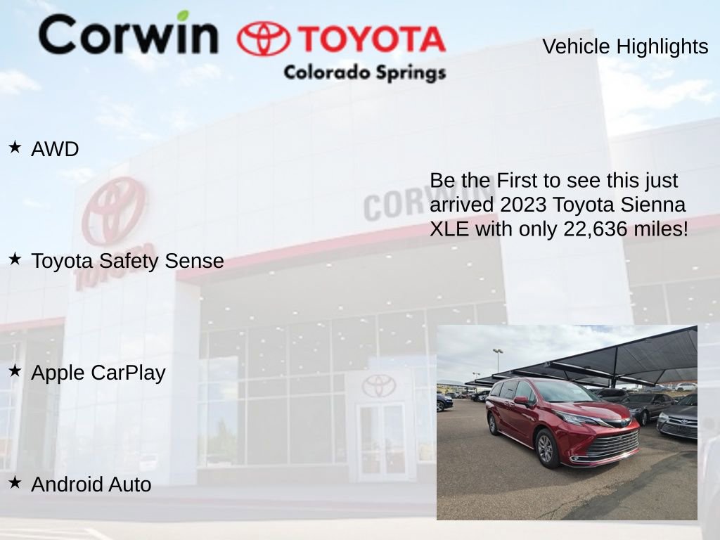 Used 2023 Toyota Sienna XLE w/ XLE Plus Package image 4