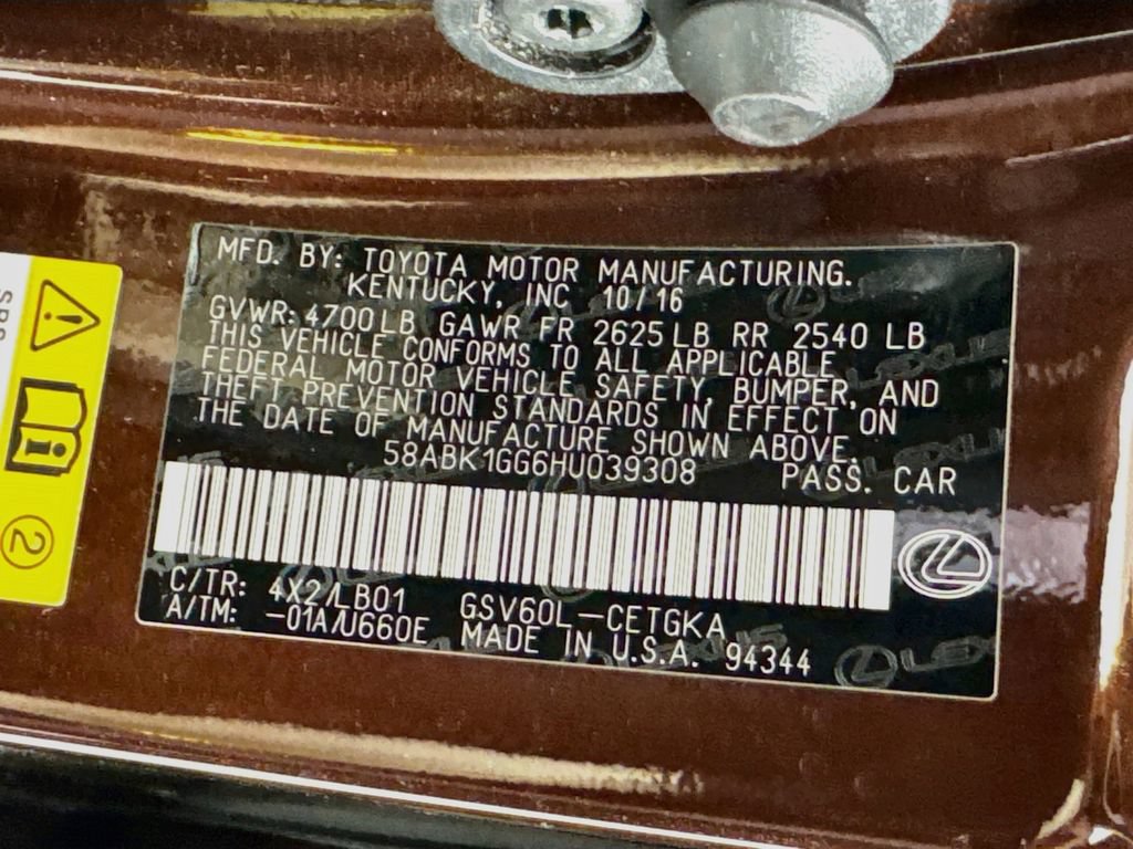 Used 2017 Lexus ES 350 FWD image 43