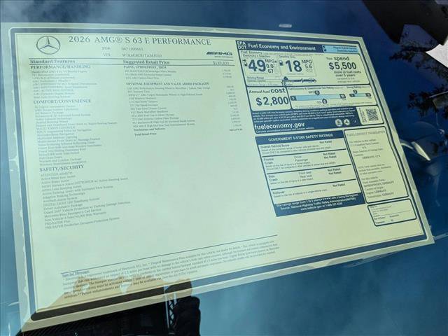 New 2026 Mercedes-Benz S 63 AMG S image 16