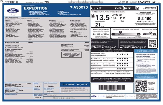 Used 2023 Ford Expedition Max Limited AWD/4WD image 6