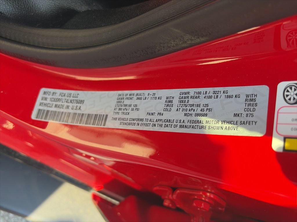 Used 2020 RAM 1500 Rebel w/ Rebel Level 1 Equipment Group image 28