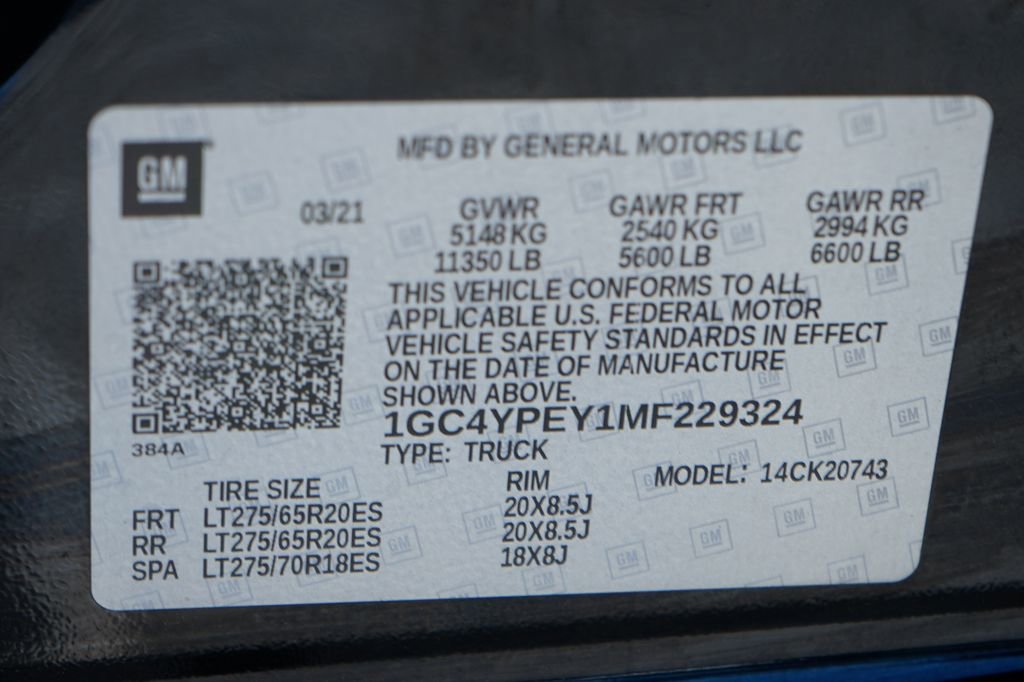 Used 2021 Chevrolet Silverado 2500 LTZ w/ Carhartt Edition image 63