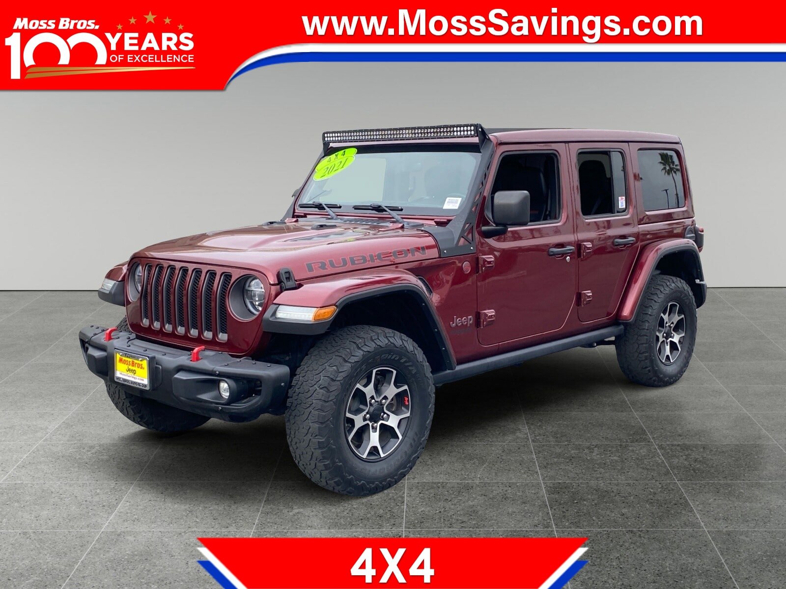 Used 2021 Jeep Wrangler Unlimited Rubicon AWD/4WD image 1