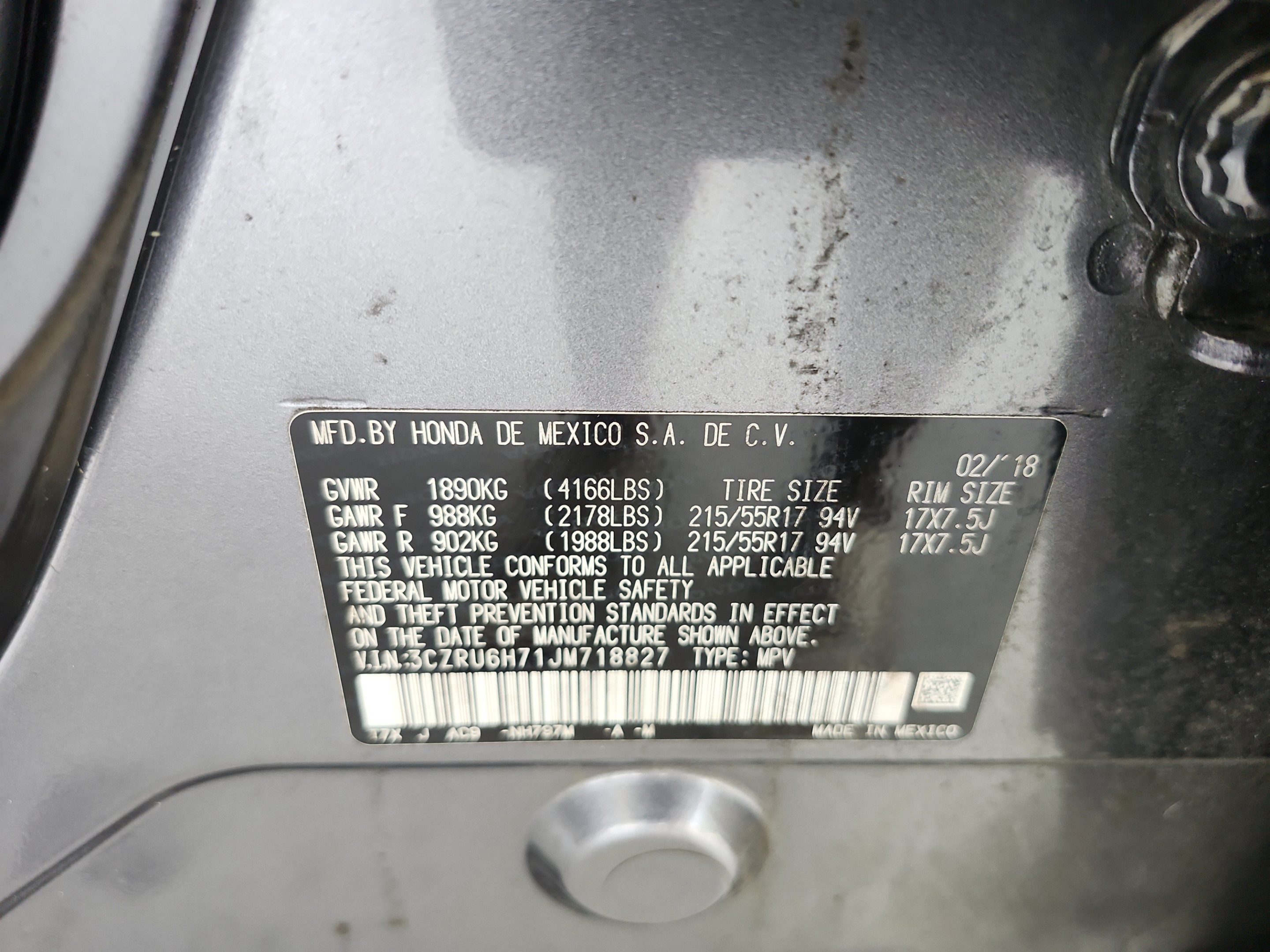 Used 2018 Honda HR-V EX-L image 29