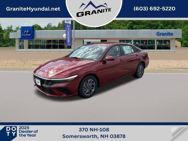New 2025 Hyundai Elantra Blue
