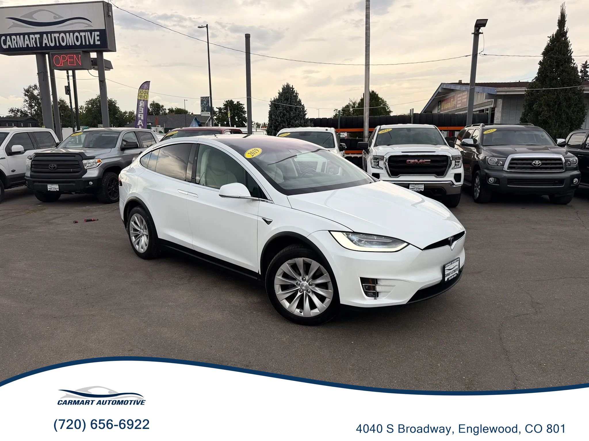 Used 2019 Tesla Model X Long Range AWD/4WD image 1