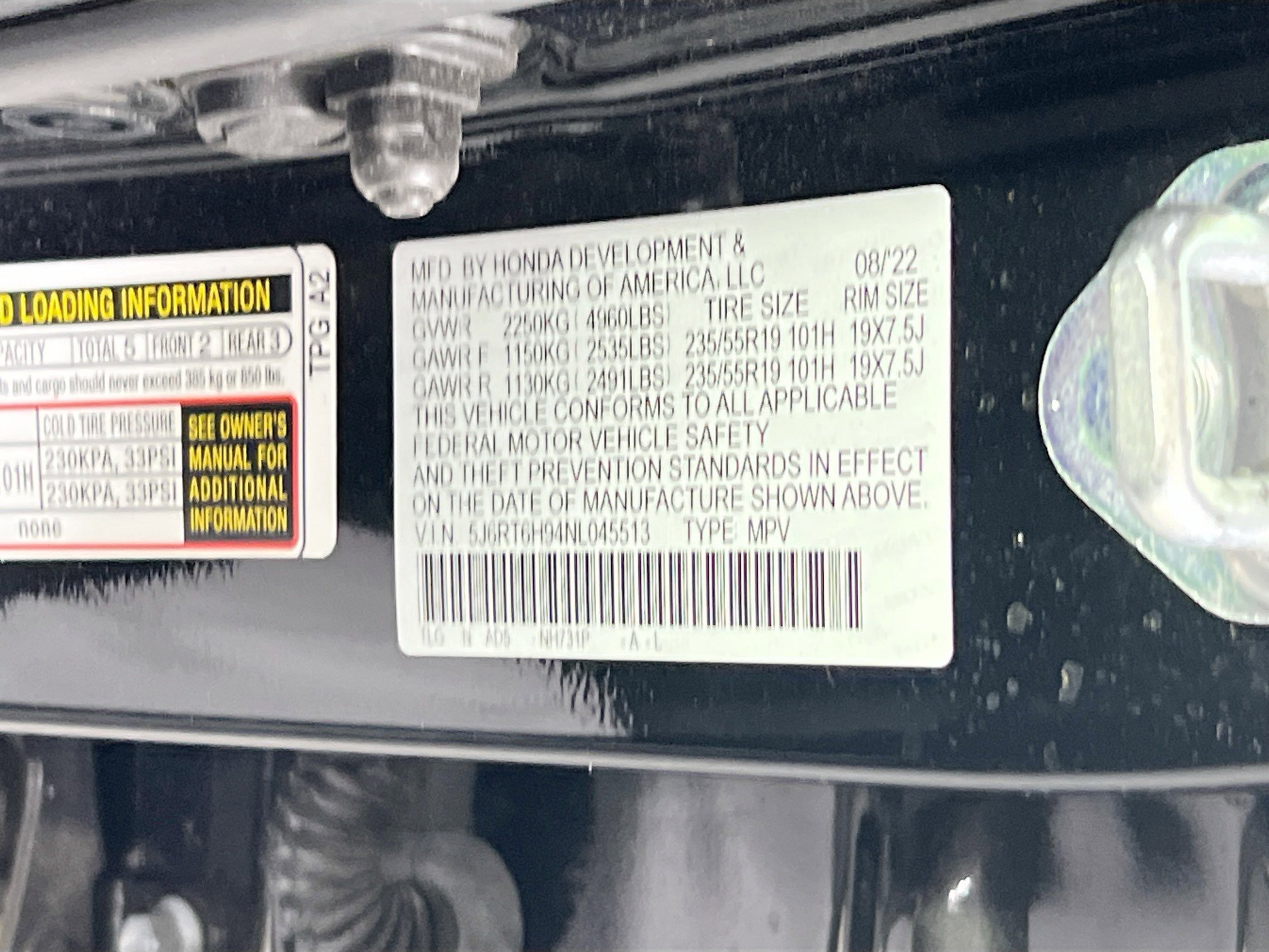 Used 2022 Honda CR-V Touring image 32