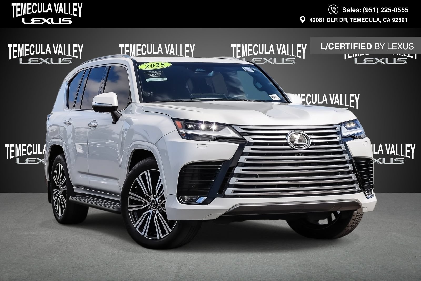 Certified 2025 Lexus LX 600 4WD w/ Luxury Package