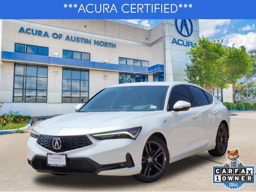 Certified 2024 Acura Integra A-Spec w/ Technology Package FWD image 1