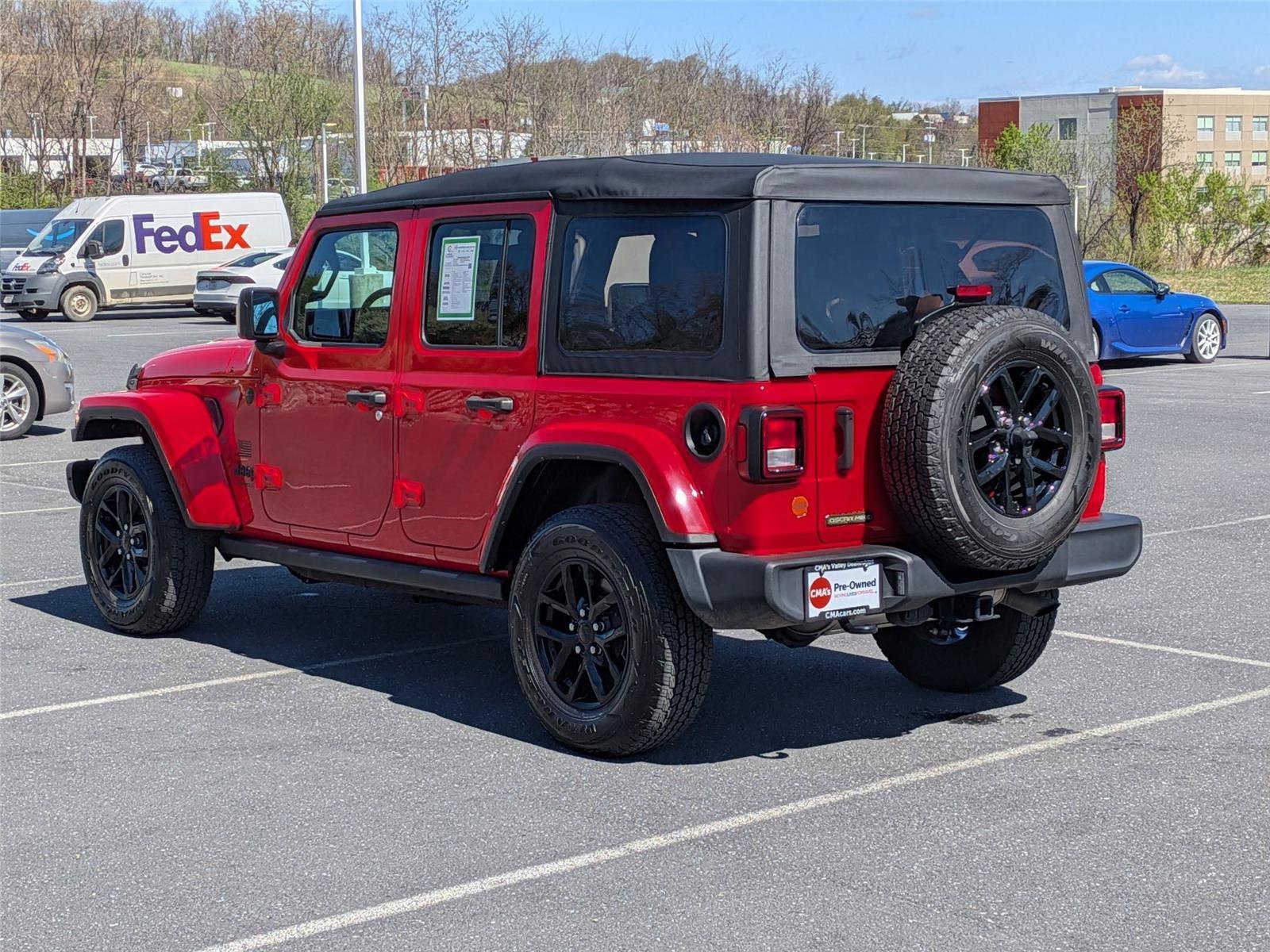 Certified 2023 Jeep Wrangler Unlimited Sport w/ LED Headlamp & Fog Lamp Group AWD/4WD image 7